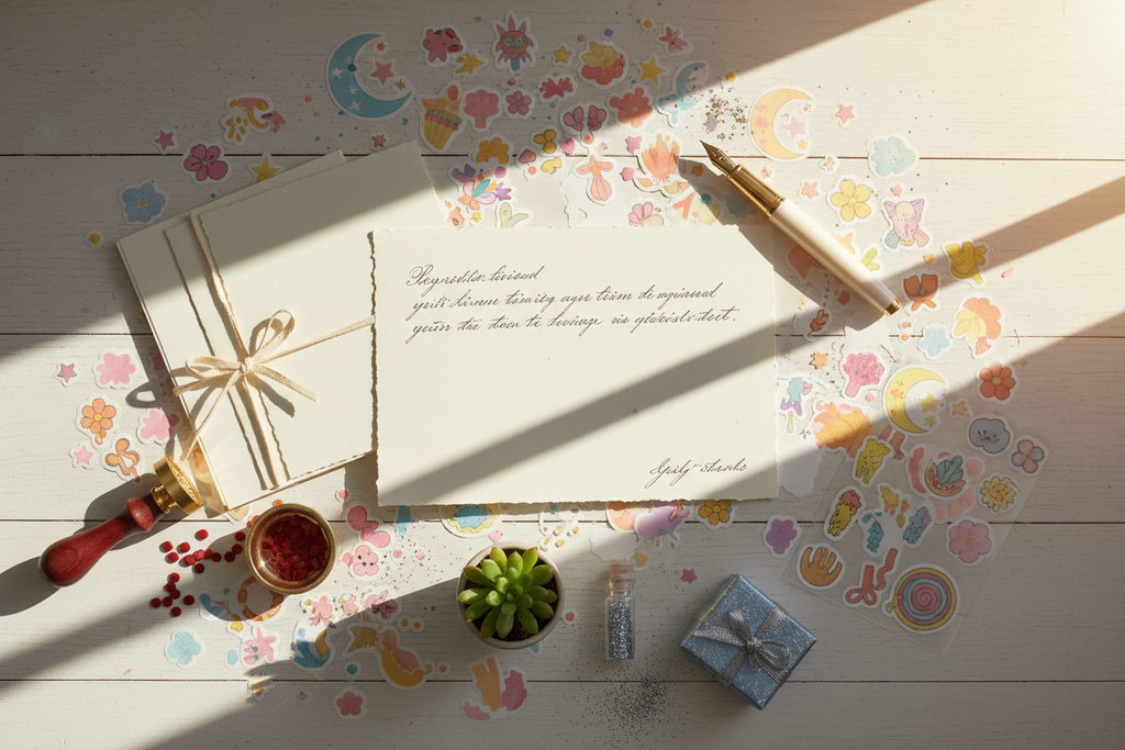 Tier Two – Pen Pal Partnership (Monthly Letter + Bookish Merch)